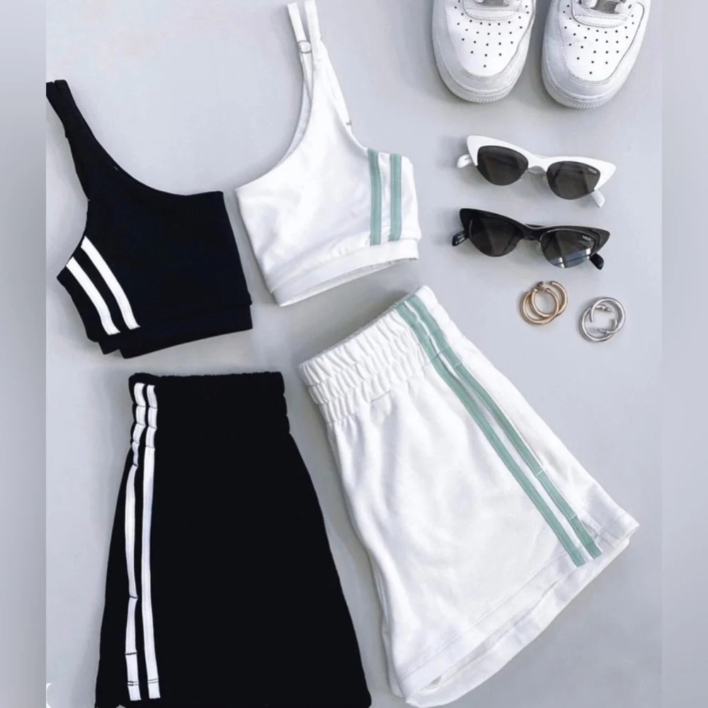 White Activewear Set - Picture 5 of 6